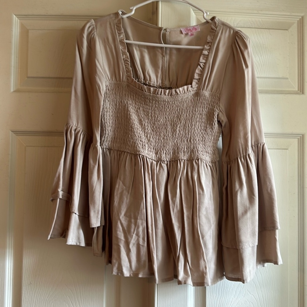 Pink Lily top